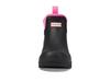 Hunter Play Neoprene Chelsea Size Women's Boots, Black/Highlighter Pink, 6/25.0cm