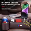 Car Seat Gap Organizer Multifunction Console Crevice Storage Box For BMW M M3 M5 M6 X3 E46 E90 F30 G20 E36 E34 X6 G20 Accessory
