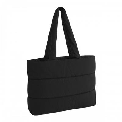 Plain Quilted Tote Bag