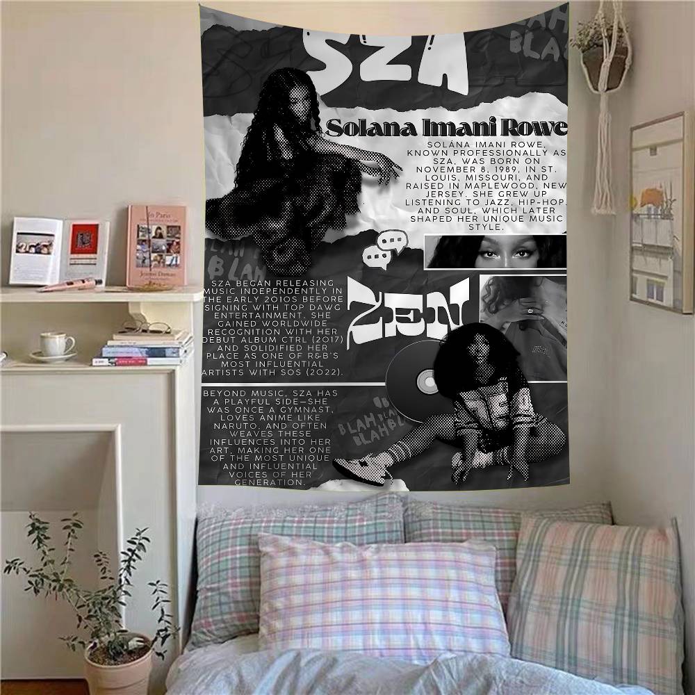 Star Singer SSza Chart Tapestry For Living Room Home Dorm Decor Art Home Decor