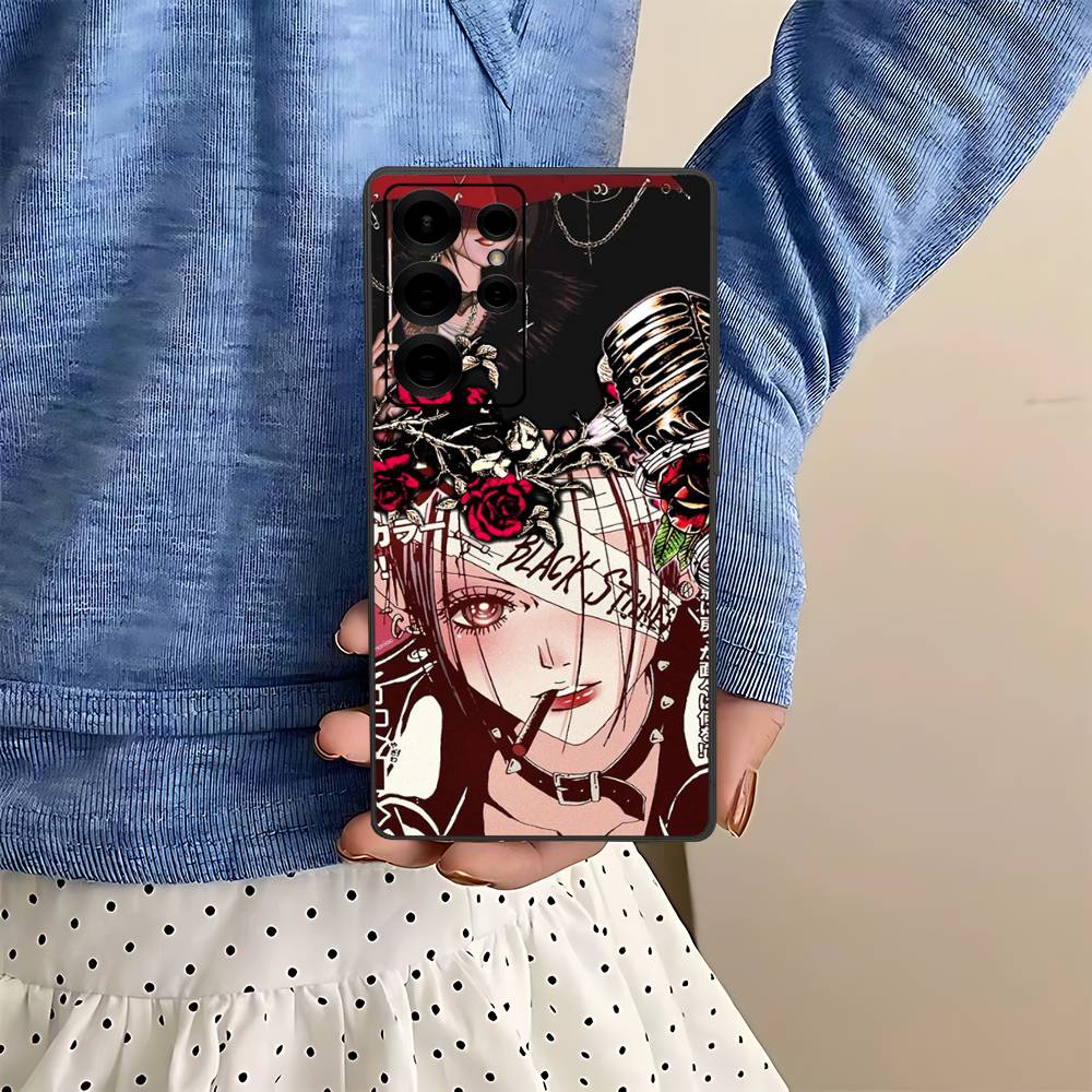 Anime Cool Nana Osaki Phone Case For Samsung S 24 fe 25 Ultra plus 20 lite 21 30 22 23 24 22 Ultra 5G Fundas