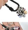 Aluminum Alloy 6pcs Color Keychain Extension Rod for Drill Storage