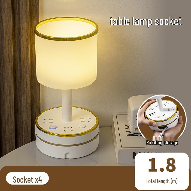 Compact Luxury Night Lamp for Bedroom - Modern Bedside Sleep and Breastfeeding Light