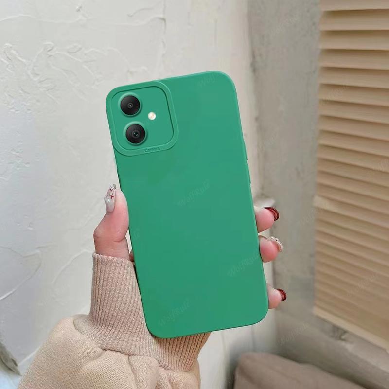 For Samsung Galaxy A05 Case Cover Samsung A05 Capas New Camera Protector Silicone Colour Shockproof TPU Soft Fundas Samsung A05