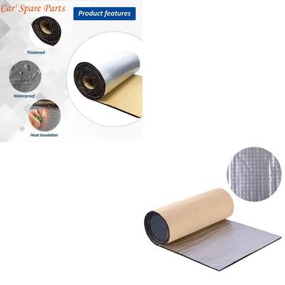 Y4UA Pack Of 10 Sound Deadening Mats Pad Butyl Adhesive Foam for Car Interior Noise and Heat Control Quiet Driving Experience