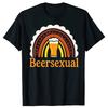 Im Beersexual Divertente Giorno dell'Amante della Birra Magliette da Bar Unisex Umorismo Streetwear Maglietta a Manica Corta Unisex Ampia Girocollo Abbigliamento