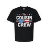 The Cousin Crew American Flag Sunglasses Graphic Unisex Tee For Family Gathering