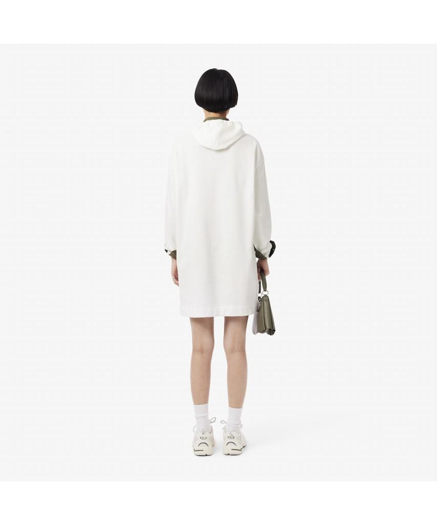 Lacoste Women'S Soft Branding Hooded Dress Ef7603-55N 70V