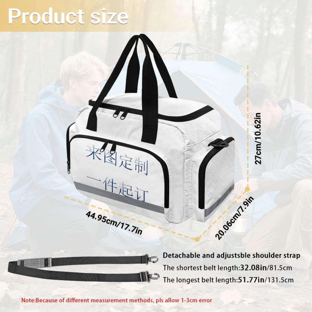 Multifunctional Sports Cross-Bag Custom Pattern Handbag Outdoor Fitness Products Storage Bag