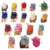 Tea Party Fascinator Hat for Party Wedding Women Feather Mesh Fascinator Hair Pin Hat Big Flower Church Cap Headdress