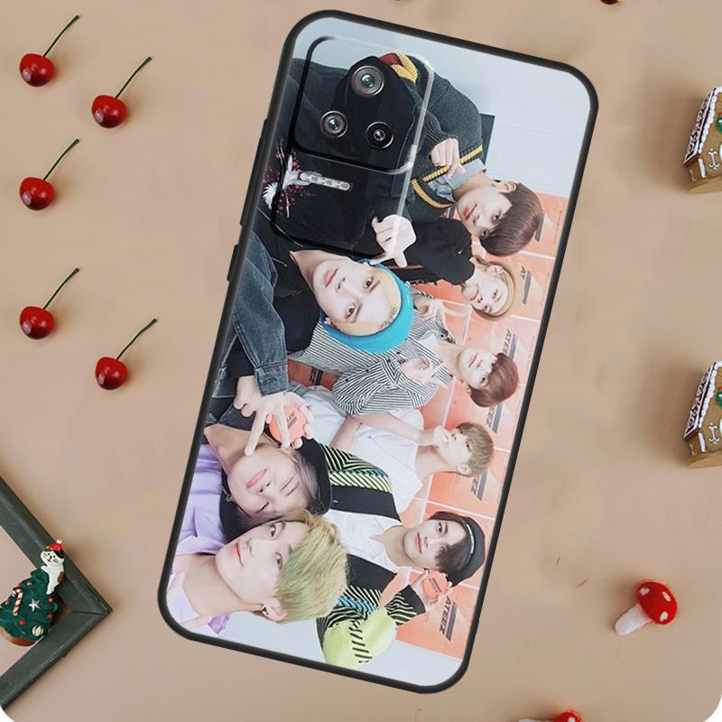 KPOP ATEEZ Case For POCO F5 Pro M6 X3 X5 X6 Pro F3 M5s Xiaomi Mi 13 14 Pro 13T 11T 12T 12 Lite Cover