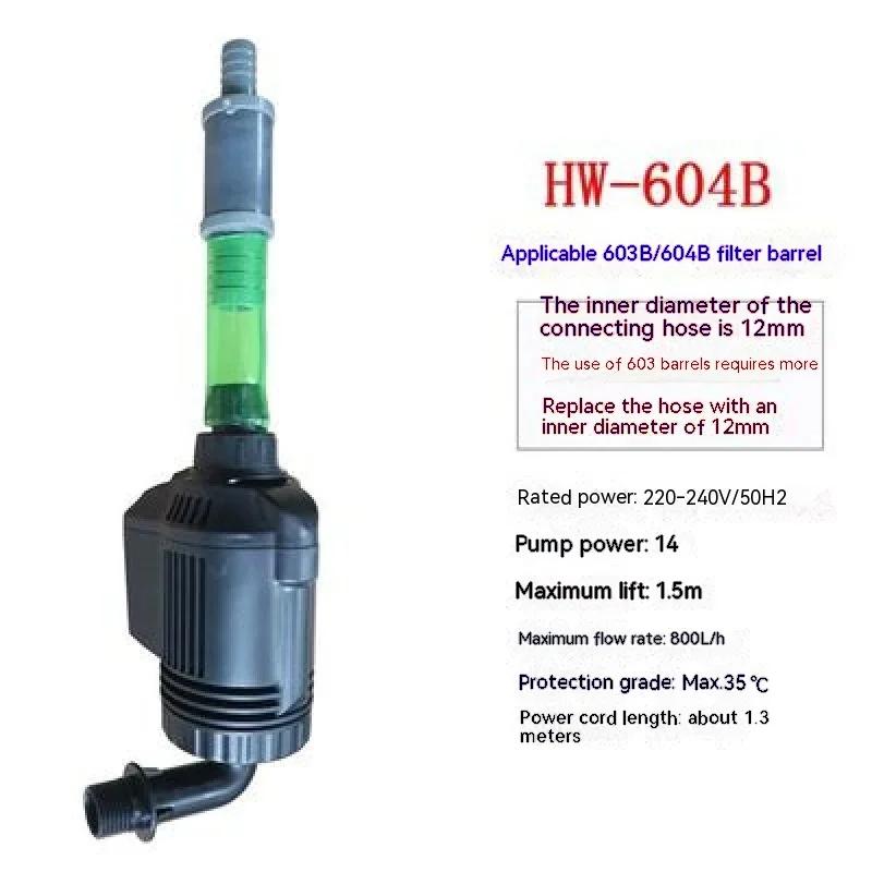 

Водяний насос SUNSUN JP-450g нова версія 6 Вт підходить для зовнішнього фільтра HW-602B 603B 604B акваріумний акваріум 400 л/год 800 л/год 1 PCS