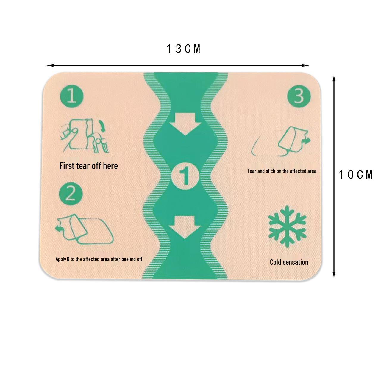 Glucosamine Chondroitin Mugwort Joint Patch for Neck, Waist, and Knee Relief One Size