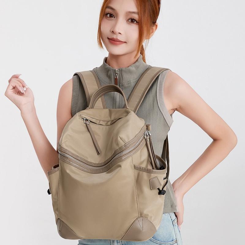 New Ladies Bapa Lightweight Large Capaci Travel Commuting Bag Casual Outdoor Double Oulder Bag Bookbag for Travel