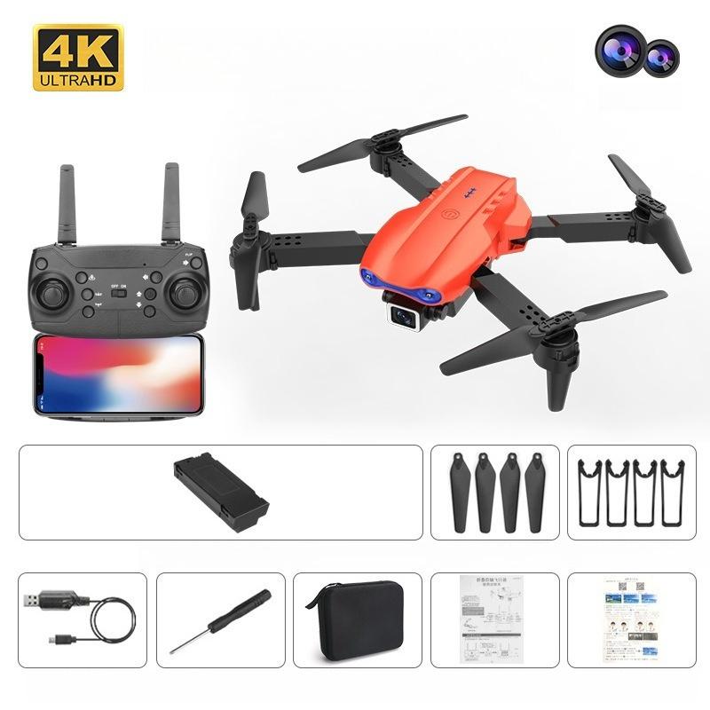 E99 Pro Mini Drone 4K HD Dual Camera Foldable RC Helicopter Gravity Sensor Quadcopter Toy for Beginners