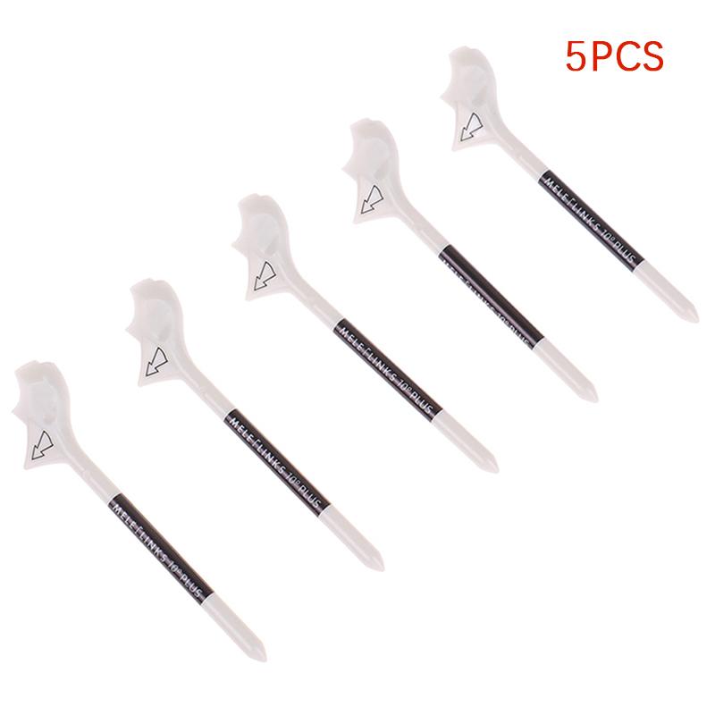 

1/5Pcs Golf Tees Rhombic 10 Degree Diagonal Insert Increases The Distance Speed Golf Ball Holder Outdoor Golf Accessories