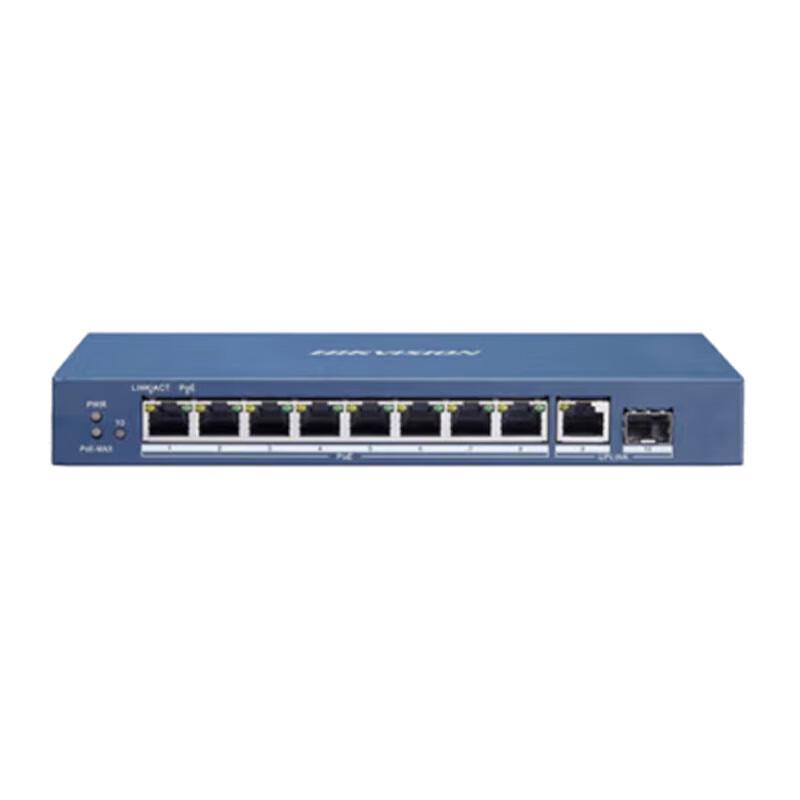 

Hikvision 10-Port Full Gigabit PoE Switch CN plug (adapter included)