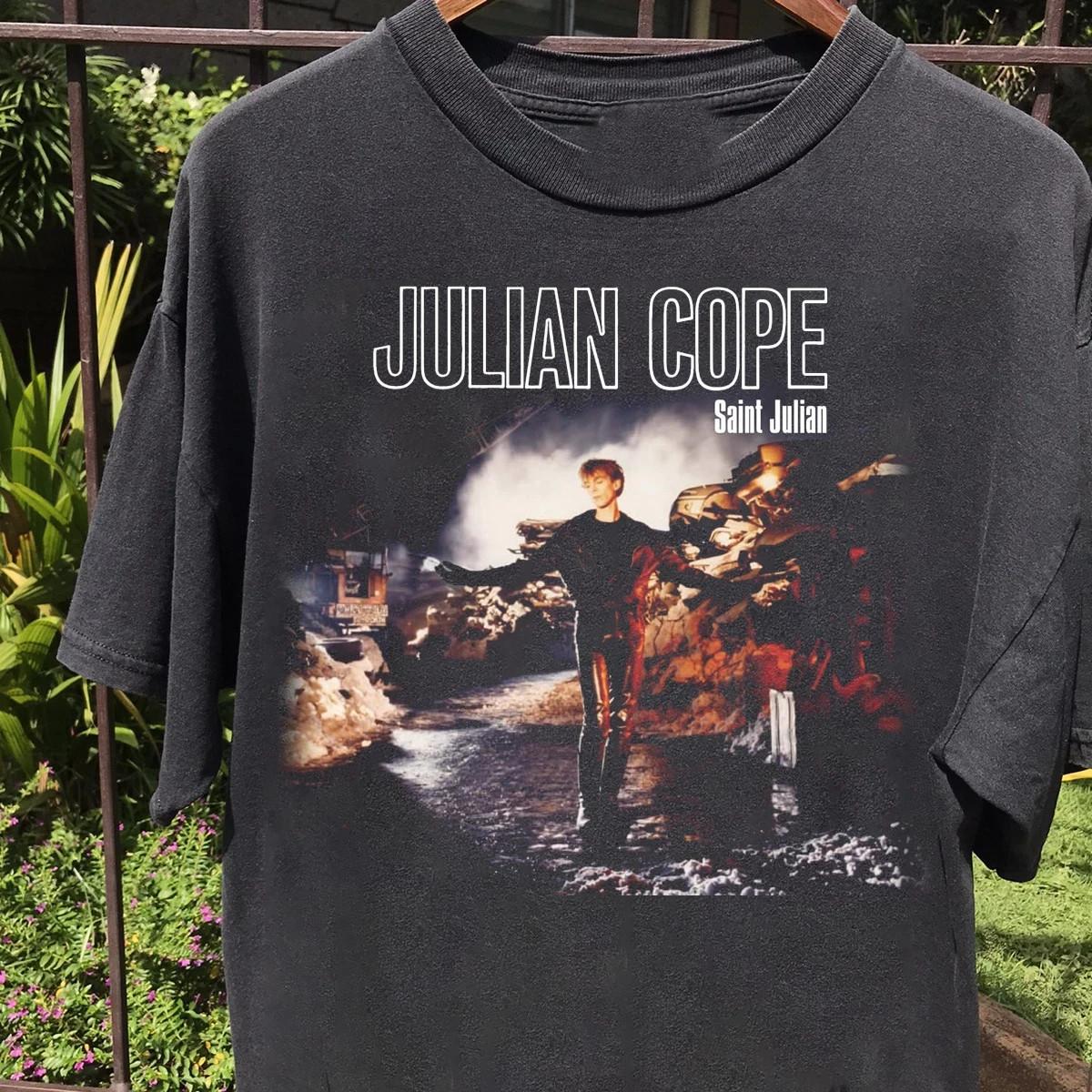 Julian Cope Saint Julian Album TOUR T-shirt Full Size CS349 M