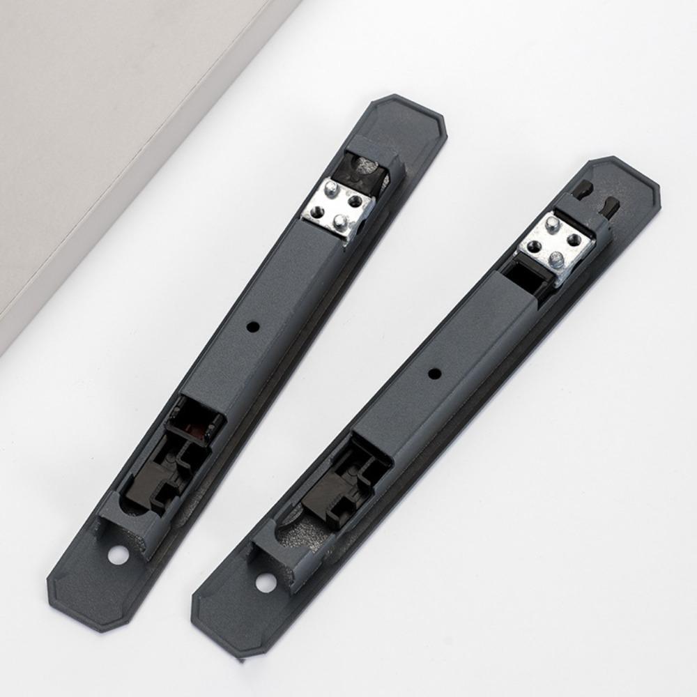 New Stainless Steel Sliding Door Lock Durable Embedded Lock Window Latch Invisible Door Handle Lock Sliding Window