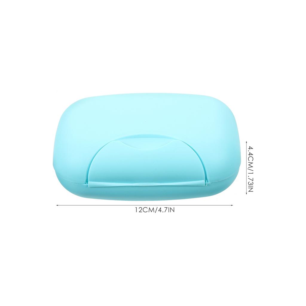Portable Soap Dish Box Container with Lock for Travel Camping Leak Proof Holder Case Compact PP Plastic soap box soap