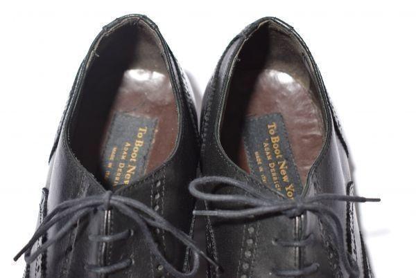 USA Premium/To Boot New York/Mckay Wingtip Full Brogue Shoes/28.5/Black/(USED)