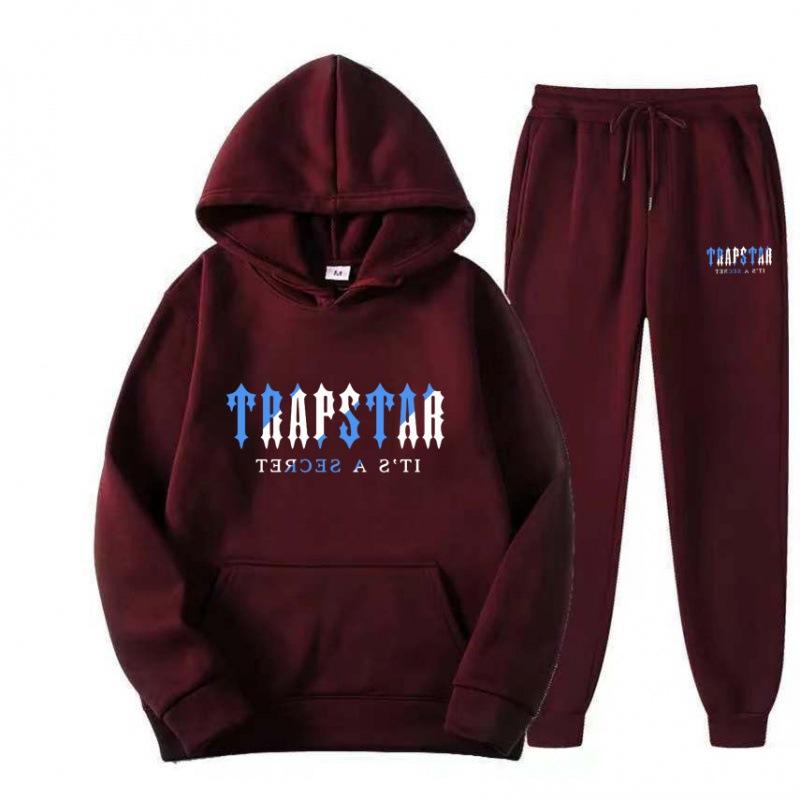 2023 New Fashion Men's and Women's Hoodies Set Fleece Sweater Casual Sports Two-piece Set Couple Set