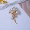 Elegant Ladies' Versatile Collar Pin Corsage - Creative Fashion Brooch Accessory