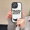 Luxury Travis Scott Cactus Jack Leather Phone Case For IPhone 16 15 14 13 11 12 Pro Max Mini Plus Back Cover