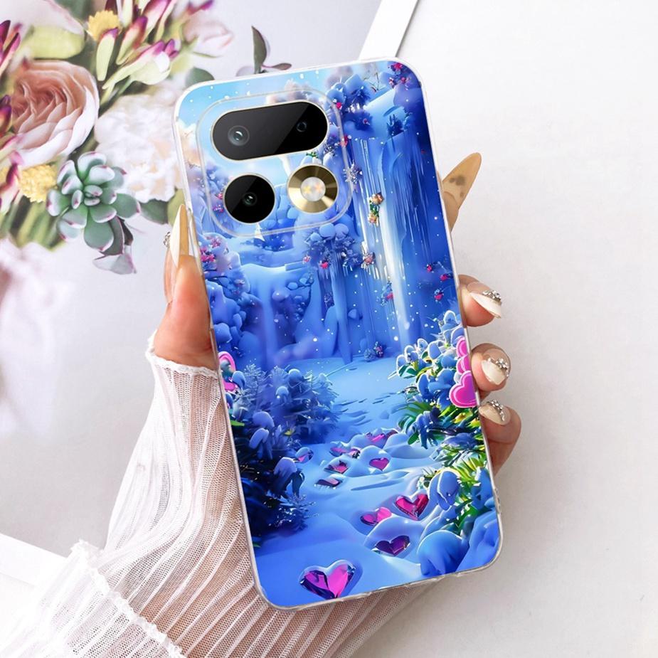 For Realme 16 Pro 5G Case RMX5121 Luxury Flowers Painted Cover Soft Slim Phone Case For Realme 16 Pro Plus Realme16 Pro+ 5G Bags