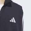 Adidas Men S 3S Regular Fit Double Knit Track Jacket Navy
