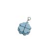 Four Leaf Clover LED Keychain Clickable Stress Relief Toy Backpack Pendant for Kids Birthday Return Gifts