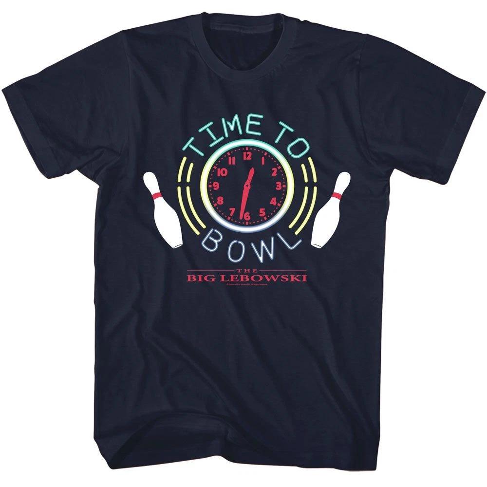 The Big Lebowski Time To Bowl Movie Shirt 160