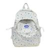 Schoolbag new backpack Japanese light original style European and American leopard print polka dot high value high school students large capacity