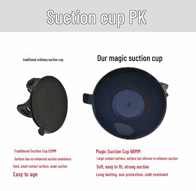 Double-Sided Suction Cup Bracket for Truck/Car OBU Installation