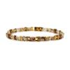 Ximang Ximang Bracelets for Women Gift Jewelry 2021 Retro Style Stone Color Stretchy Band Jewellery Tila Bracelet Factory Price