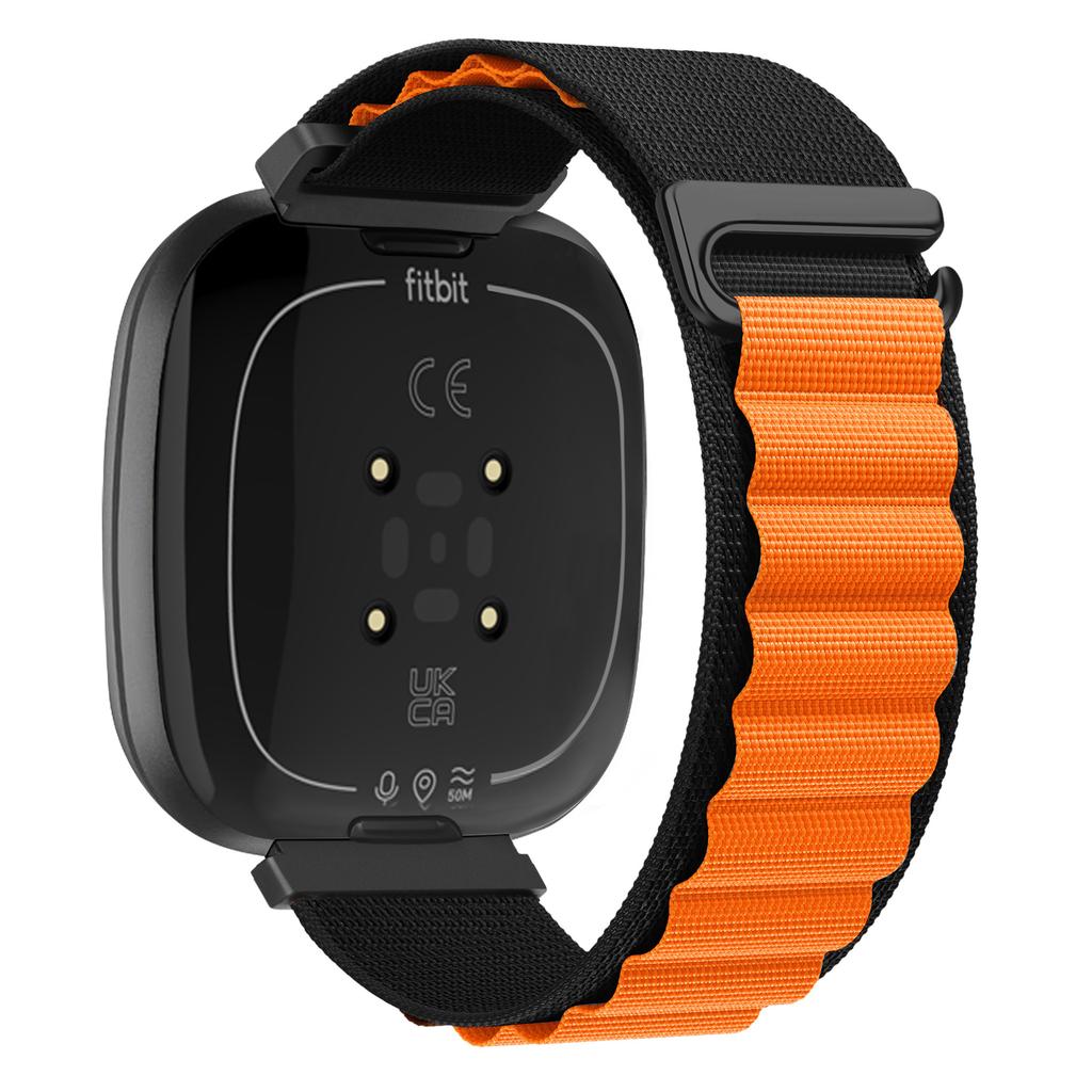 Alpine Loop Nylon Strap For Fitbit Versa 4/3 Smartwatch Replacement Sports Bracelet Wristband For Fitbit Sense 2/1 Accessories