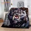 Beast Animal Tiger, Sabretooth Cartoon Soft Plush Blanket,Flannel Blanket Throw Blanket for Living Room Bedroom Bed Sofa Picnic