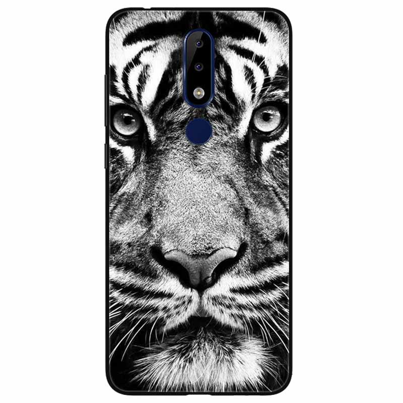 For Nokia 5.1 Plus Case Soft Silicone Cartoon Fashion TPU Phone Cases for Nokia X5 Cover 5.1Plus Cute for NokiaX5 Protective