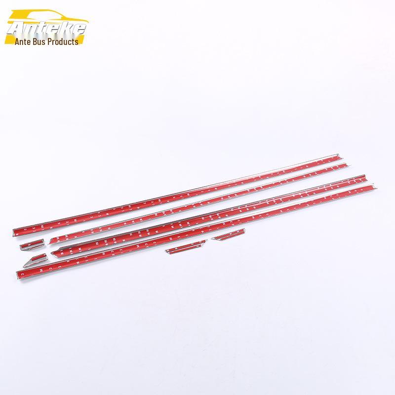 Compatible Buick Regal Window Trim: Stainless Steel Anti-Scratch Decorative Strips for 17 Models