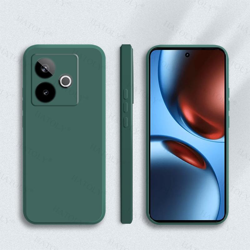 

Чехол-накладка для Realme GT 7T Для Realme GT 7T Противоударный чехол из жидкого силикона конфетного цвета Для Realme GT 7T Чехол 6,8 дюйма For Realme GT 7T