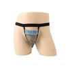 Men's Low Waist Sexy Transparent Lace Thong Breathable Sex Panties Hollow Men's Flirting Panties