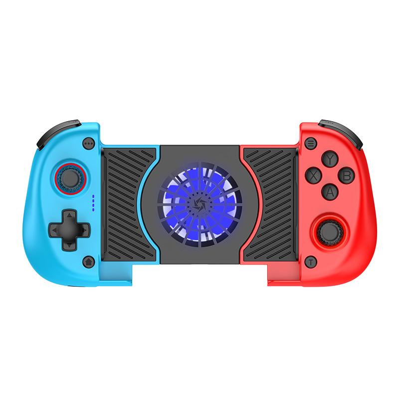 Maniglia Ventola di Raffreddamento per Controller di Gioco Joystick Estensibile BT Wireless per Smartphone IOS Android