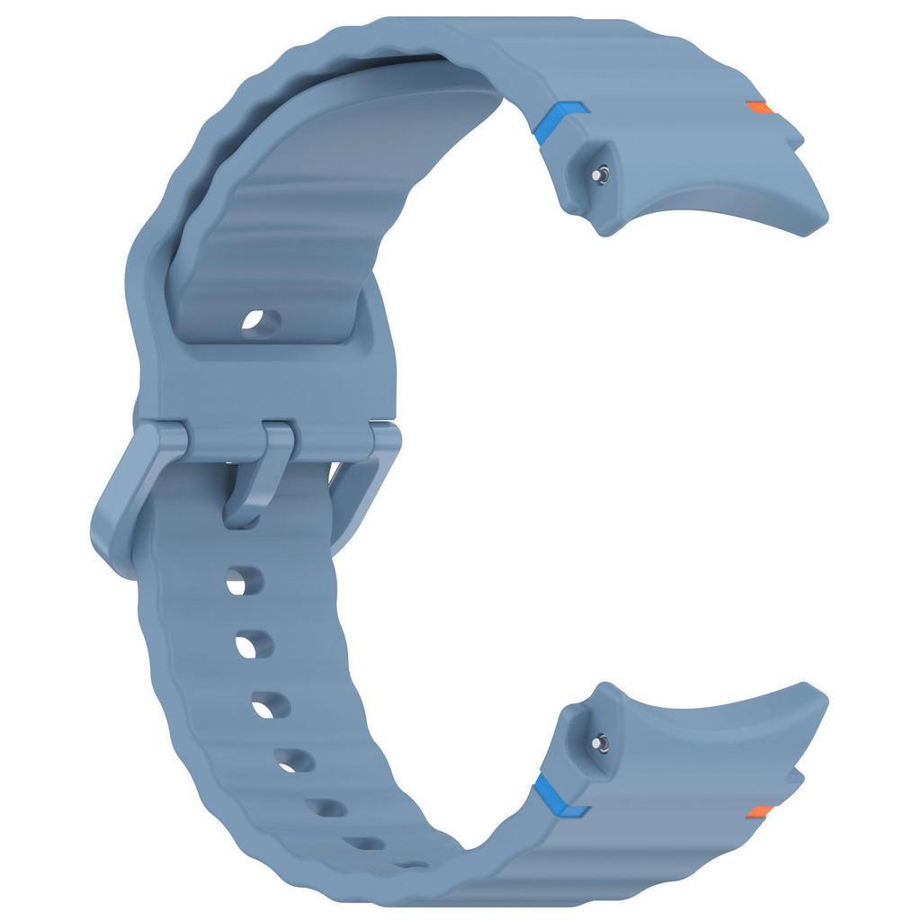 Compatible Silicone Strap with Colorful Buckle for Samsung Galaxy Watch7/FE/6/5/4