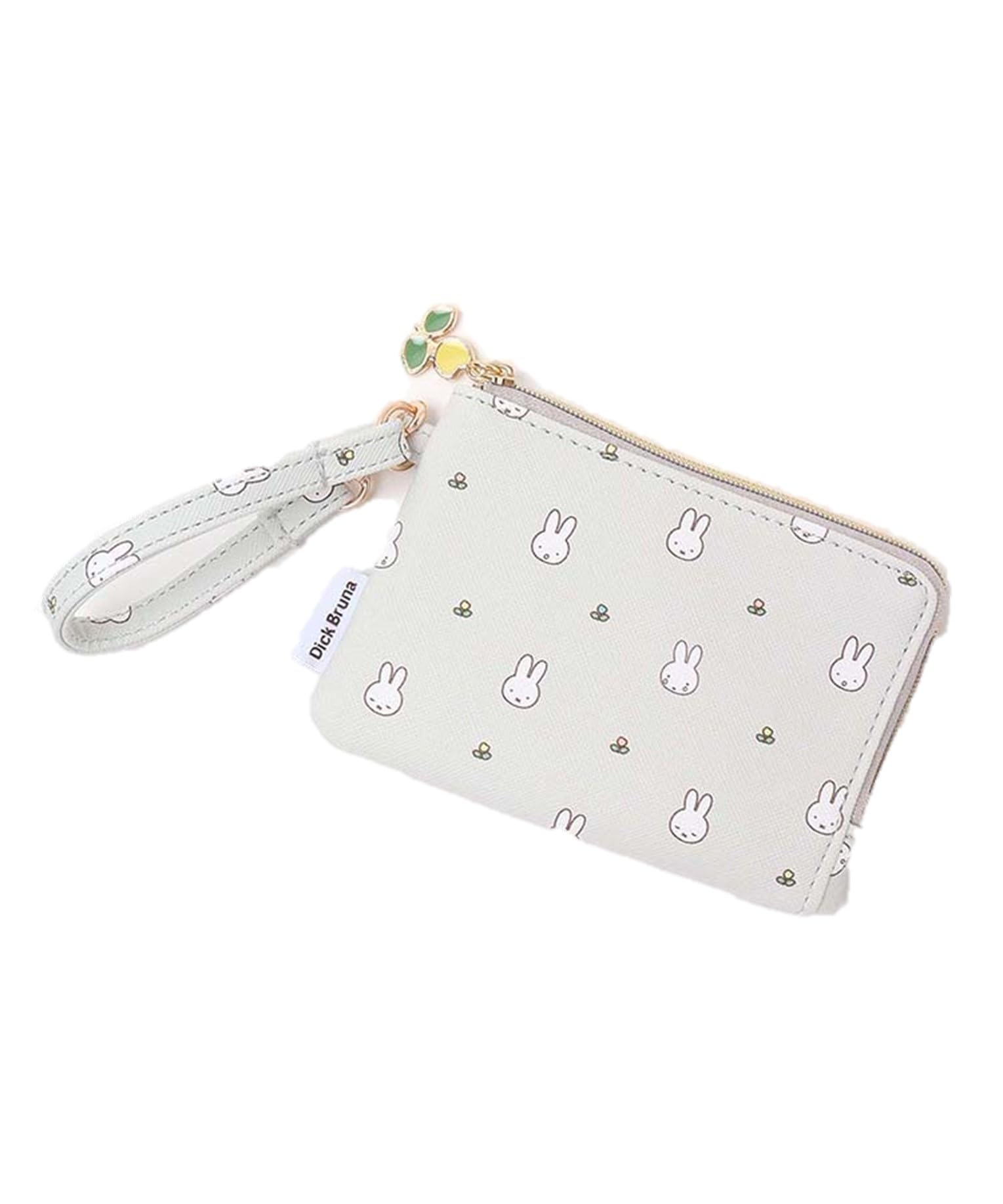 

Miffy Bruna Petit Pattern Coin Pass Case & (Gray) сірий колір