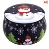 Christmas Candle Jar Christmas Scented Candle Tin Jar Wax Plant Candle Gift Box