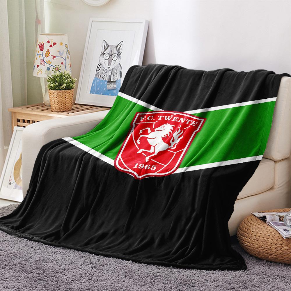 Football Club Twente Flannel Blanket, High quality Comfortable for All Seasons, Home Decor, Warmth and Comfort
