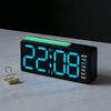 Digital Alarm Clock for Bedroom Desk Clock for Living Room Bedroom with Large Number,Dimmer,Loud Alarm Day of Week