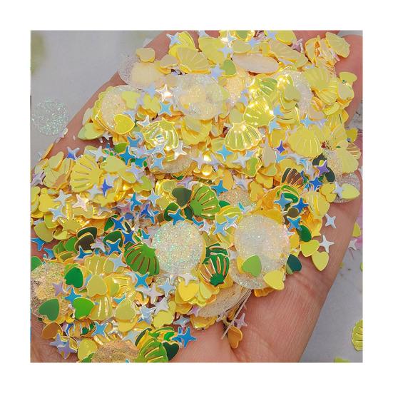 10g Zarte Nagel Glitter Pailletten Einfache Paste Schillernden DIY