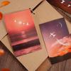 Mu Ran 1001st Sunset Postcard Series - Fresh Literary Luminous Greeting Cards (30 Sheets)