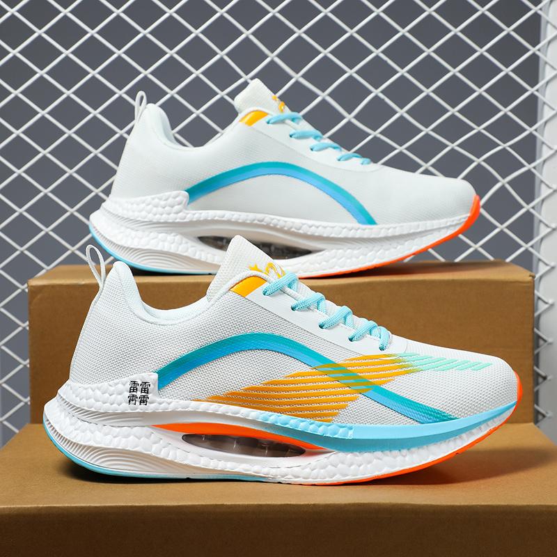 

Высококачественные мужские кроссовки Удобная обувь для ходьбы для мужчин Спортивные баскетбольные кроссовки для бега Женская уличная повседневная обувь Мужская 45 оранжевый/синий